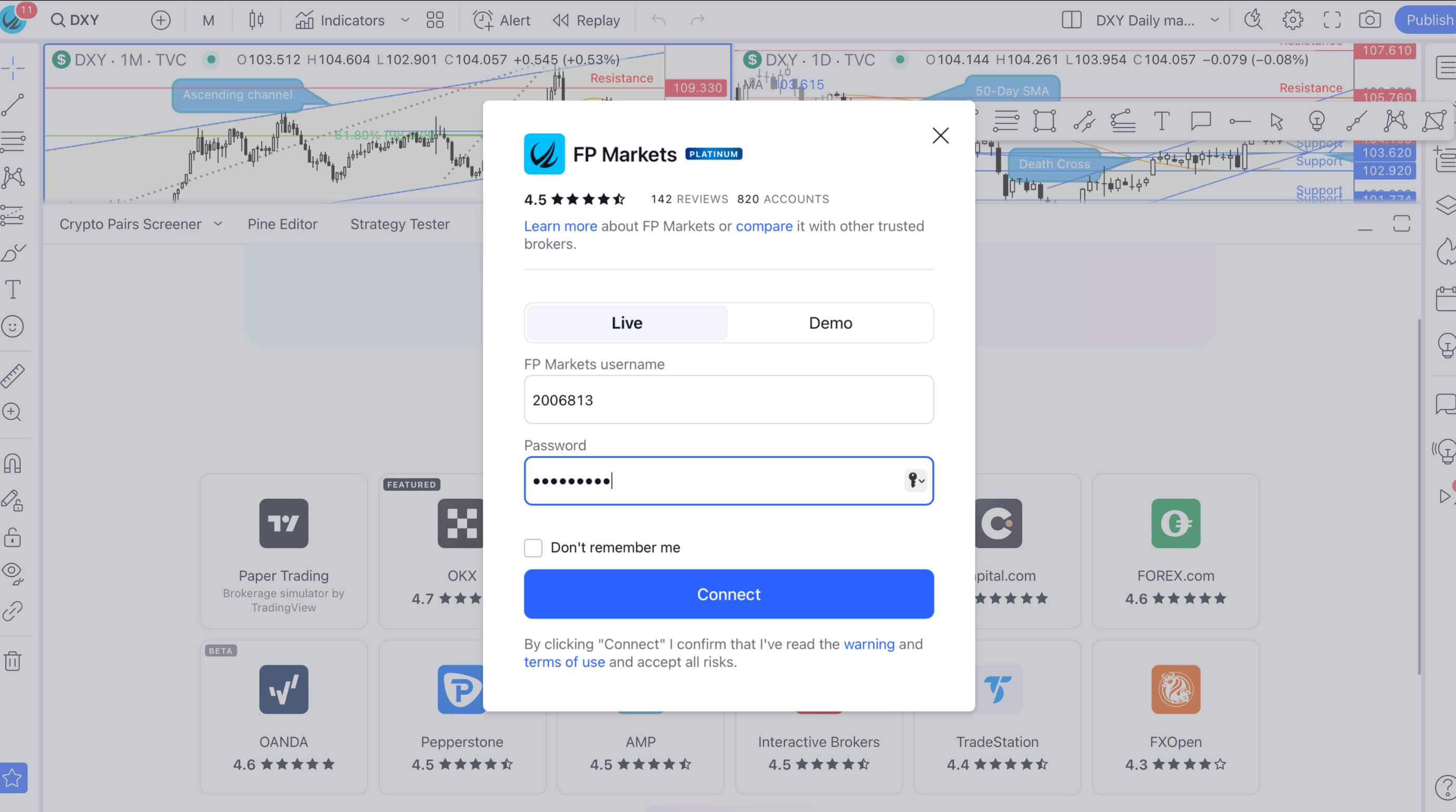 adding tradingview step 4